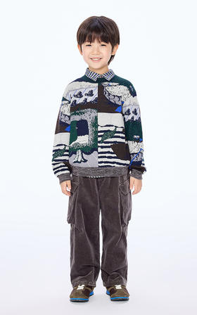 jnby   25年秋款  长袖套头毛衫 1P8311850