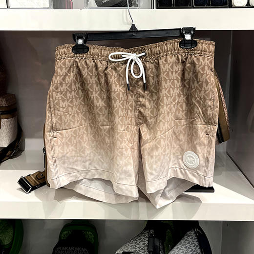 Michael Kors/MK 25春夏新款男士休闲度假渐变Logo抽绳泳裤沙滩裤 商品图2