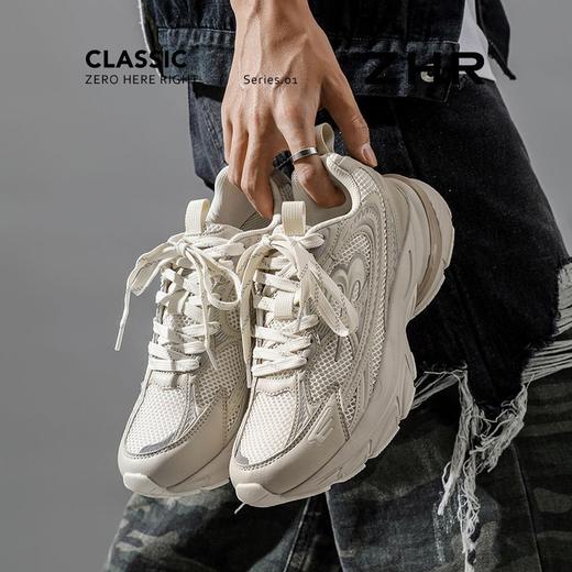 ZHR【情侣同款】厚底增高老爹鞋2025秋季新款男女金属风休闲鞋 商品图7