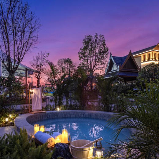 全新开业，奢享5钻【翁源|翁山源温泉城】1788元起享龙泰翁山源亲水泳道别墅3房1厅，含6大3小早餐+无限次温泉/嬉水乐园+麻将任打~享【离尘不离城】的顶奢度假体验~ 商品图3