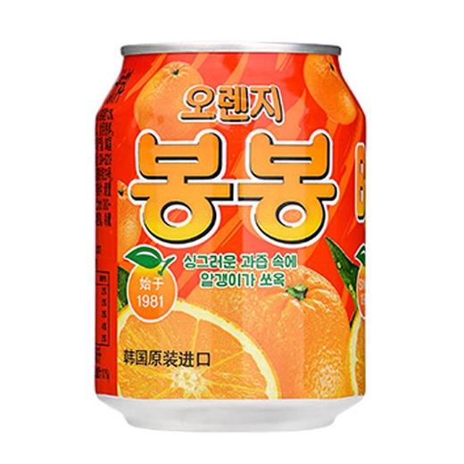 海太 桔果粒果汁饮料 238ml/罐 商品图0