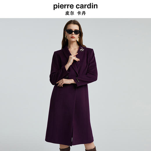 皮尔卡丹女装毛呢大衣P4452C4989Z0 商品图3