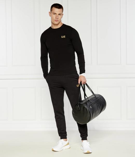 Armani EA7 男士百搭运动休闲弹棉长袖T恤12247 商品图2