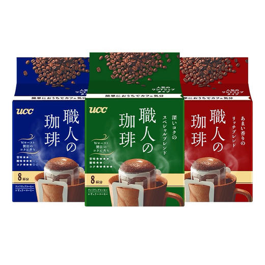 UCC悠诗诗职人挂耳咖啡粉香醇丰郁56g 商品图4