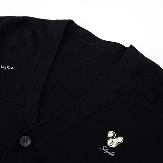 【新品上新】HX 秋季V领开胸毛衫S107533258101 商品图7