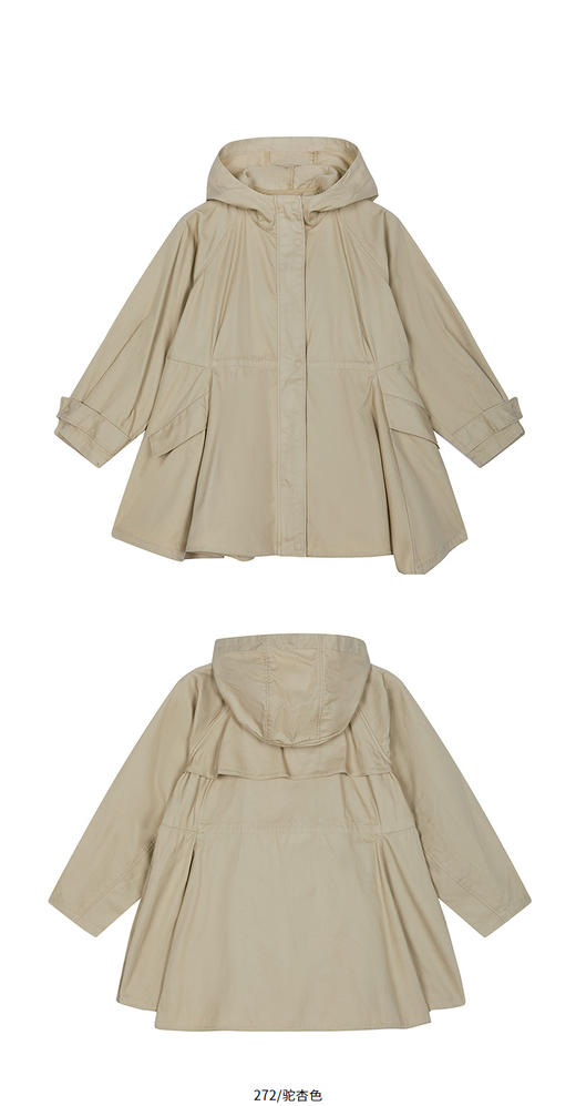 jnby  25年秋款  中长款风衣  1P8911680 商品图8