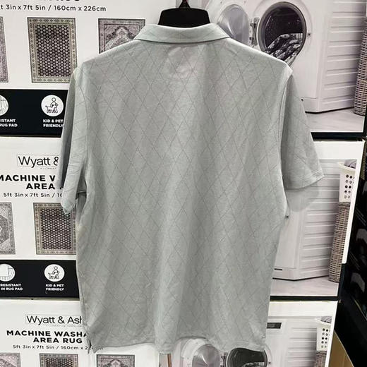 MODERN AMBITION 男士夏季吸湿排汗弹力透气休闲短袖POLO衫 商品图3