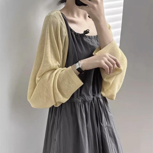 裁缝学苑AS560长袖针织披肩防晒开衫纸样女装坎肩罩衫上衣样板 商品图2