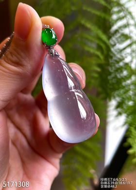 高冰种葫芦吊坠【5171308】具体价格微信咨询