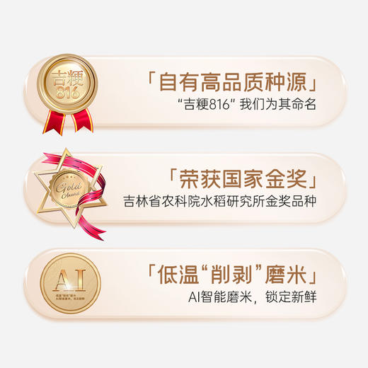 丑粮状元香吉林大米5kg 商品图2