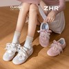 ZHR厚底增高德训鞋女春秋新款透气舒适休闲女鞋耐磨轻便阿甘鞋女 商品缩略图1
