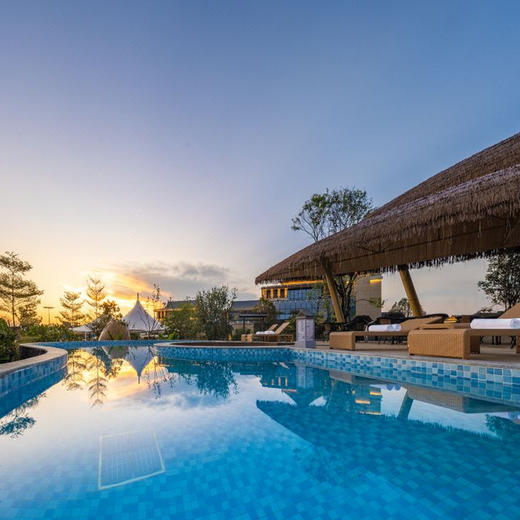 全新开业，奢享5钻【翁源|翁山源温泉城】1788元起享龙泰翁山源亲水泳道别墅3房1厅，含6大3小早餐+无限次温泉/嬉水乐园+麻将任打~享【离尘不离城】的顶奢度假体验~ 商品图6