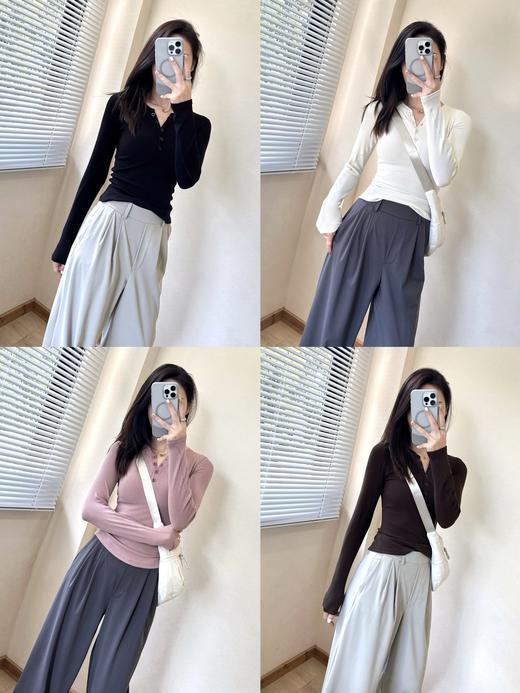 Lulu 新款长袖Hold tight亨利衫长袖（EJ） 商品图5