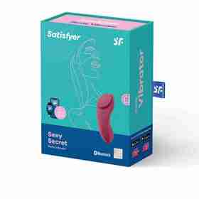 Satisfyer Sexy Secret 性感的秘密震动器APP版阴蒂刺激按摩外出穿戴女用情趣用品