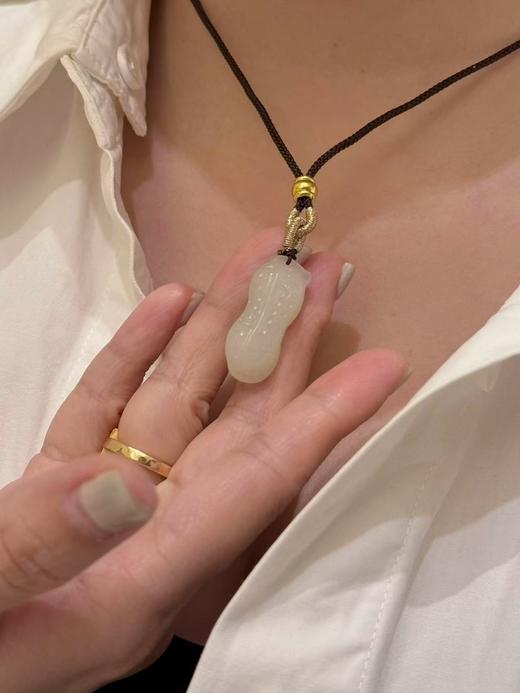 【非质量问题不退换】温润如玉！和田玉饰品分享 素到极致才是真高级！【鉴定证书请扫描二维码】 商品图4