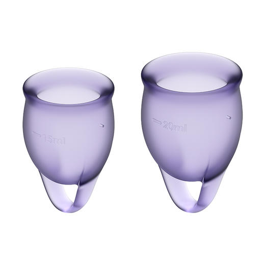 Satisfyer Feel Confident Menstrual Cup (lila) 自信月经杯 紫色 商品图3