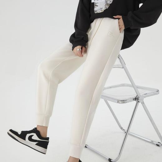 【清仓50元/条】【700克慕斯防风卫裤】男女同款防风防静电防泼水卫裤 蛋白肽润肤加厚显瘦束脚休闲裤 商品图7