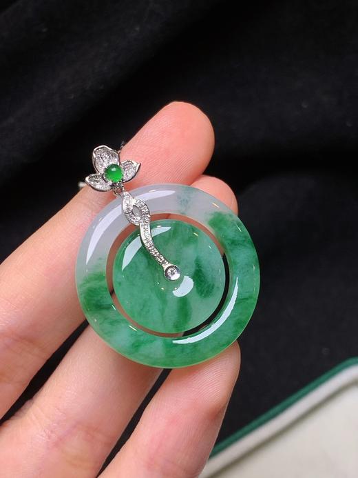 平安扣翡翠吊坠 商品图4