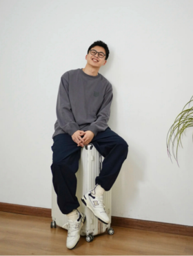 ✨出口外贸订单⚠️重磅有型❗️硬汉专属❗️【伊泺杉美式虎头刺绣长T😍】260g高克重长绒棉！百搭5️⃣色，😎初秋男人衣橱穿搭豪不费力的时髦单品！