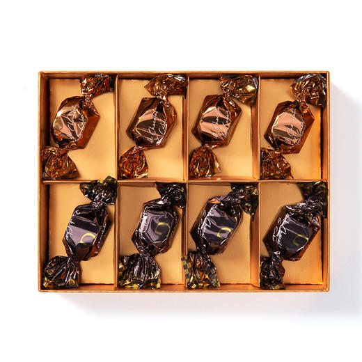 歌帝梵 金喜立方巧克力礼盒8颗装 60g 商品图2