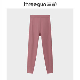 Threegun三枪 舒柔轻薄弹力棉女士打底裤-T60052B01