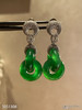 老坑帝王绿双环耳坠【5051308】具体价格微信咨询 商品缩略图7