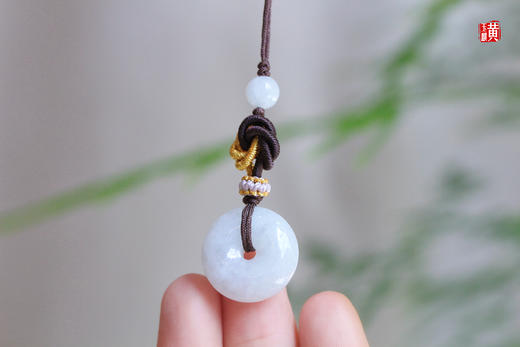 翡翠平安扣手机挂饰 商品图1