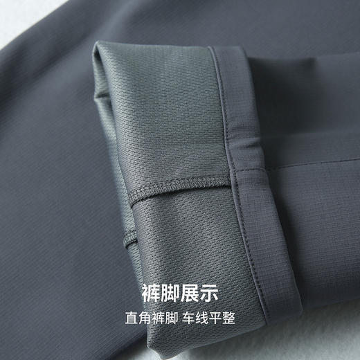 【加绒&易去污】圣得西宽松直筒休闲裤男款2025秋新款保暖裤子 商品图6