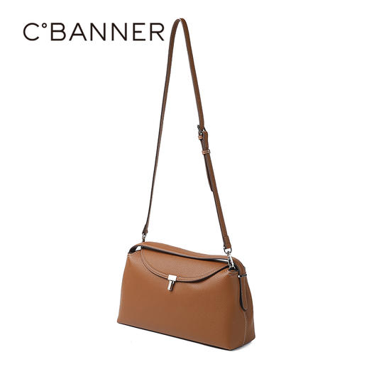 千百度冬季细腻荔枝纹合成革女包A25595012 商品图2