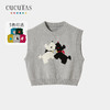 Cucutas幼童背心CY25AUW587深绿/紫红/浅花灰90#-110# 商品缩略图1