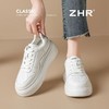 ZHR则则厚底增高小白鞋女2025新款透气网洞运动鞋百搭轻便休闲鞋 商品缩略图1