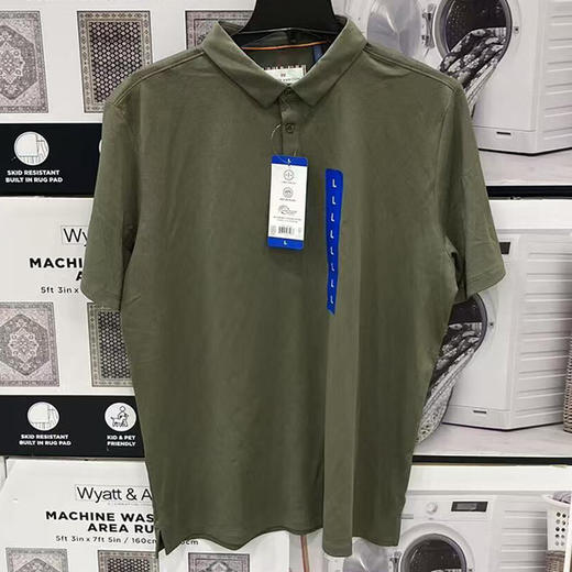 MODERN AMBITION 男士夏季吸湿排汗弹力透气休闲短袖POLO衫 商品图1