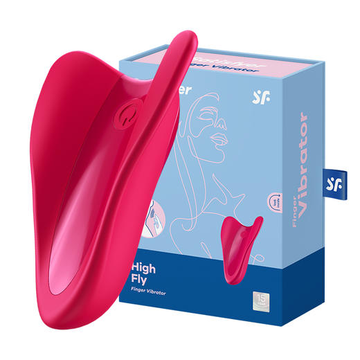 Satisfyer High Fly 云雀手指震动器阴蒂刺激女用情趣用品 商品图0