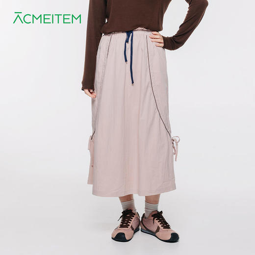 【品牌特惠】ACMEITEM爱棵米-女士蝴蝶结休闲长裙GAG2370449E 商品图0