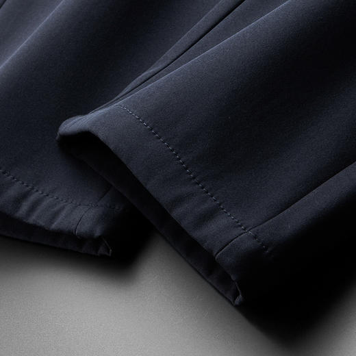 【加绒保暖】罗蒙男士秋冬加绒裤西裤不起球抗皱上班通勤商务风直筒休闲长裤子 商品图10