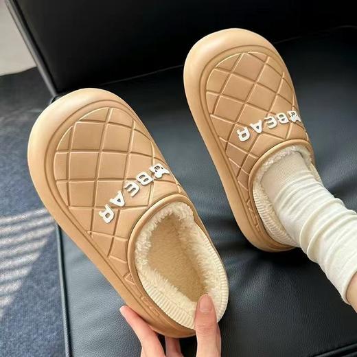 【毛绒绒❗️新款踩屎感棉拖鞋】超暖超舒服，触感细腻，长效温暖呵护！女士冬季室内家居外穿包跟防水毛毛加绒棉鞋 商品图7