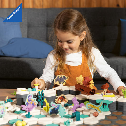 睿思GraviTrax 小小世界版 冰雪奇缘 重力轨道球 适合年龄3岁+ 交互式轨道 益智玩具 自由组件 发挥想象力 -74072 商品图2