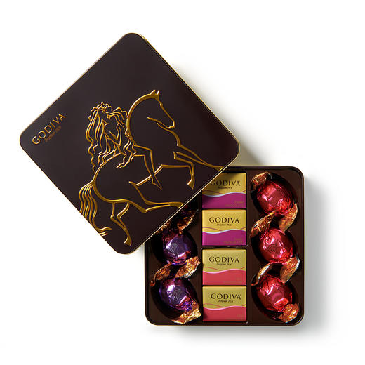 歌帝梵 尊享巧克力礼盒10颗装 80g 商品图4
