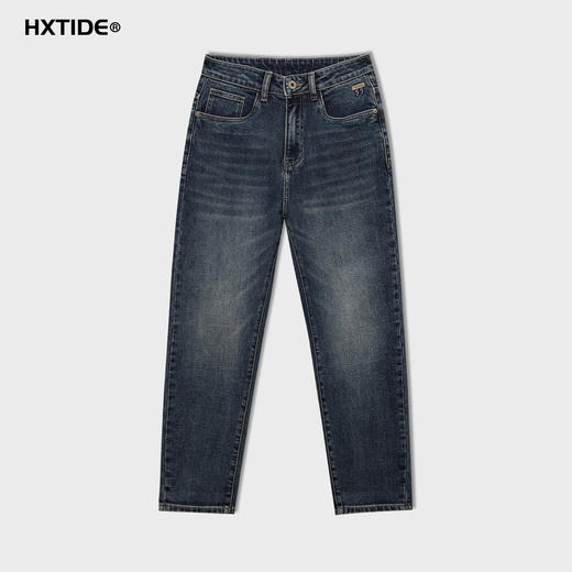 【断码清仓】HX 秋季水洗萝卜牛仔长裤简约百搭Z201530001101 商品图5