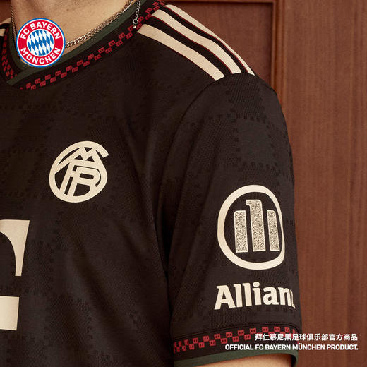 【官网同款】拜仁足球俱乐部丨25-26赛季第二客场球衣球员版 商品图4