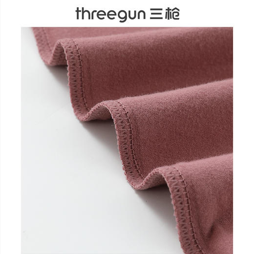 Threegun三枪 舒柔轻薄弹力棉女士打底裤-T60052B01 商品图7
