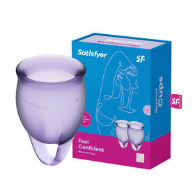 Satisfyer Feel Confident Menstrual Cup (lila) 自信月经杯 紫色