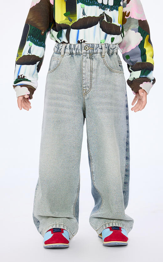 jnby  25年秋款  牛仔长裤 1P8E13080 商品图3