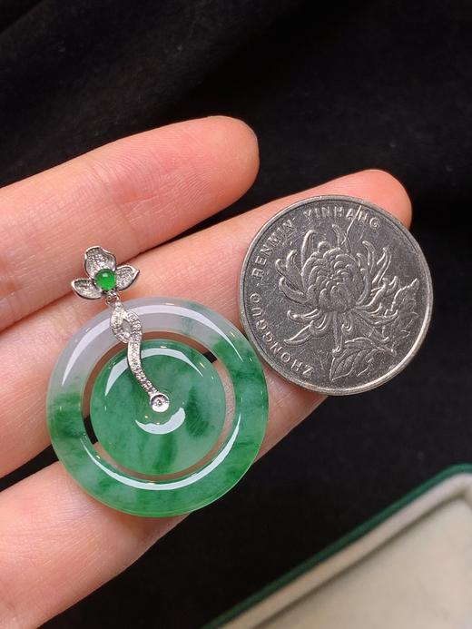 平安扣翡翠吊坠 商品图3