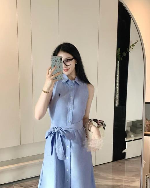 拉夫劳伦 原单RL无袖收腰连衣裙（ZY*SS） 商品图8