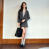 OLrain欧芮儿格雷灰休闲气质针织卫衣半裙套装秋季2025新款两件套 商品缩略图2