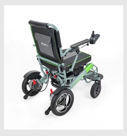 日本MIKI三贵电动轮椅车MIWD-20 智能全自动折叠轻便老年人代步车灵活四轮 商品图2