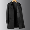 【DXS】大依优型大码男装长款风衣经典中长款夹克男士大码行政外套秋季新款肥佬 商品缩略图1