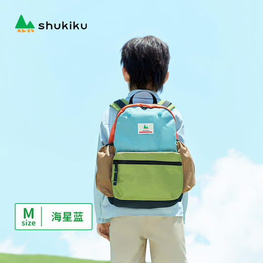 shukiku亲子背包2025年新色超轻量防泼水背包男孩女孩成人外出旅游出行购物男童女童亲子幼儿园书包 商品图10