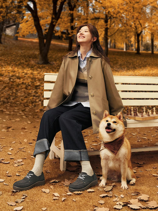 PANSY盼喜日本女鞋加宽舒适轻便一脚蹬休闲鞋4277 商品图1